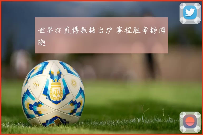 世界杯直博数据出炉 赛程胜率榜揭晓