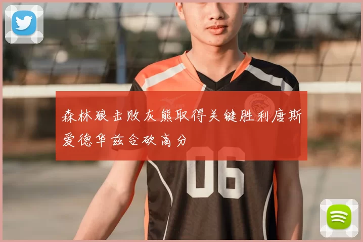 森林狼击败灰熊取得关键胜利唐斯爱德华兹合砍高分