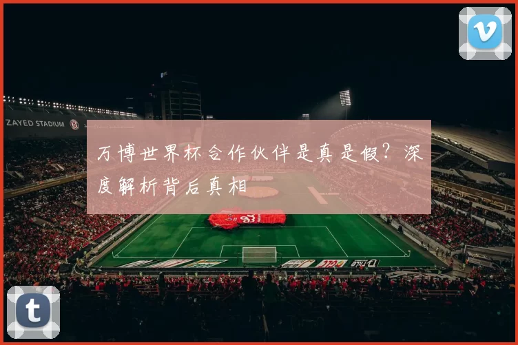 万博世界杯合作伙伴是真是假？深度解析背后真相