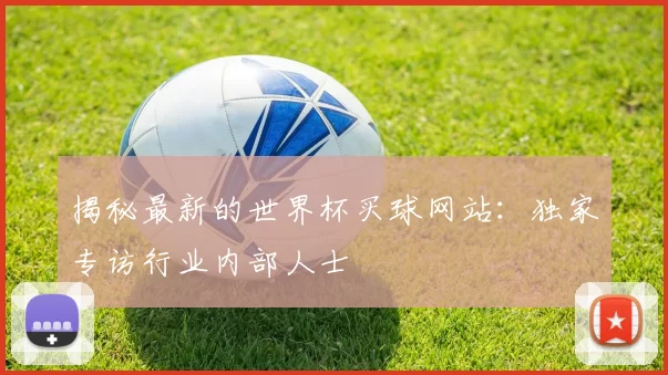 揭秘最新的世界杯买球网站：独家专访行业内部人士